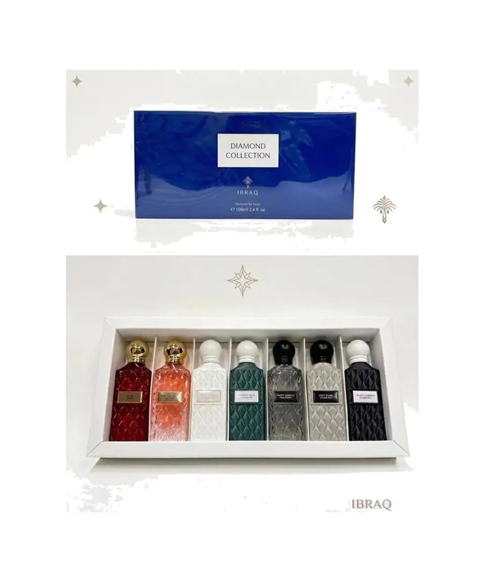 Ibrahim Al Qurashi (IBRAQ) Diamond Collection 7-Piece Gift Set