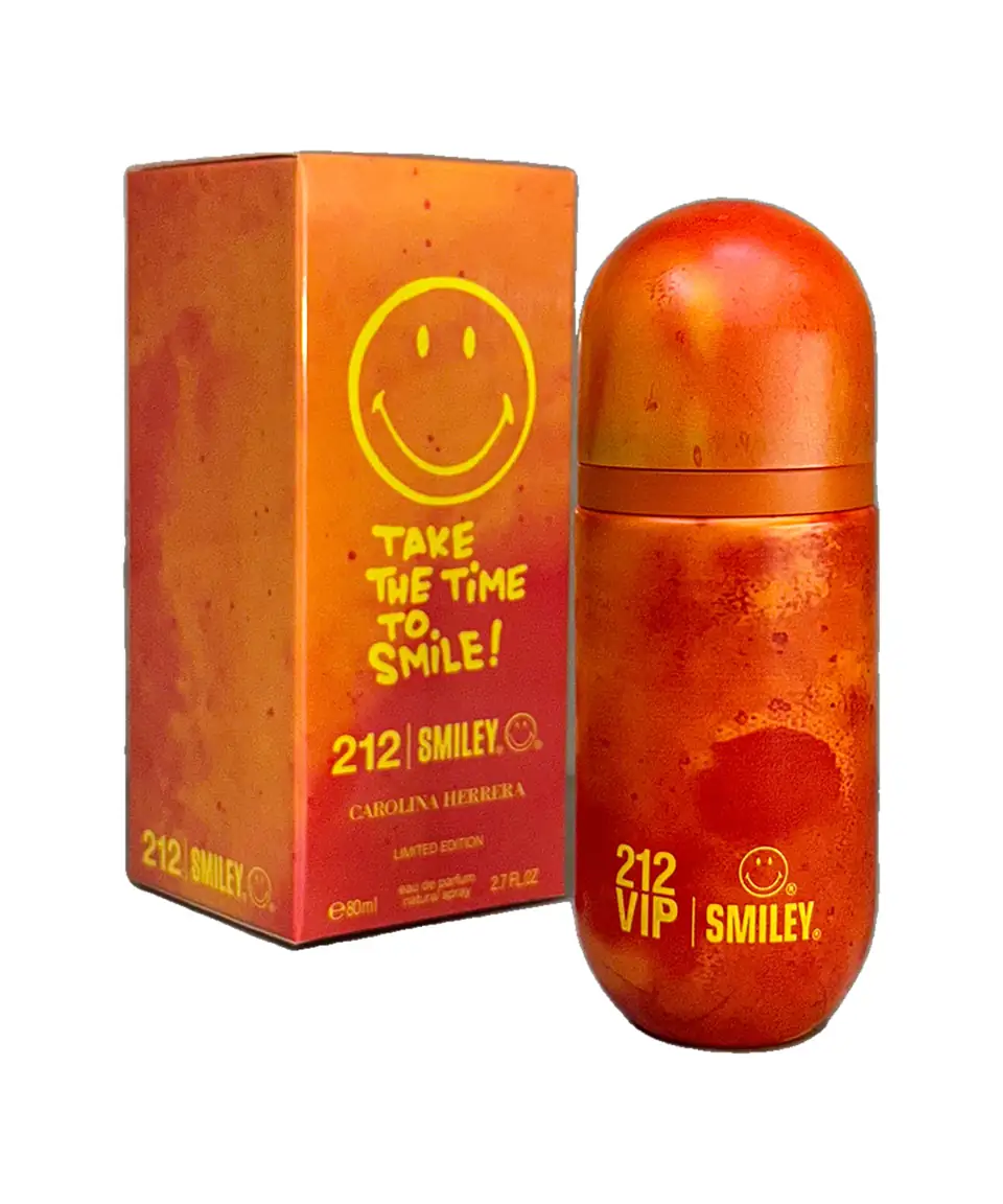 Carolina Herrera 212 VIP Smiley Limited Edition